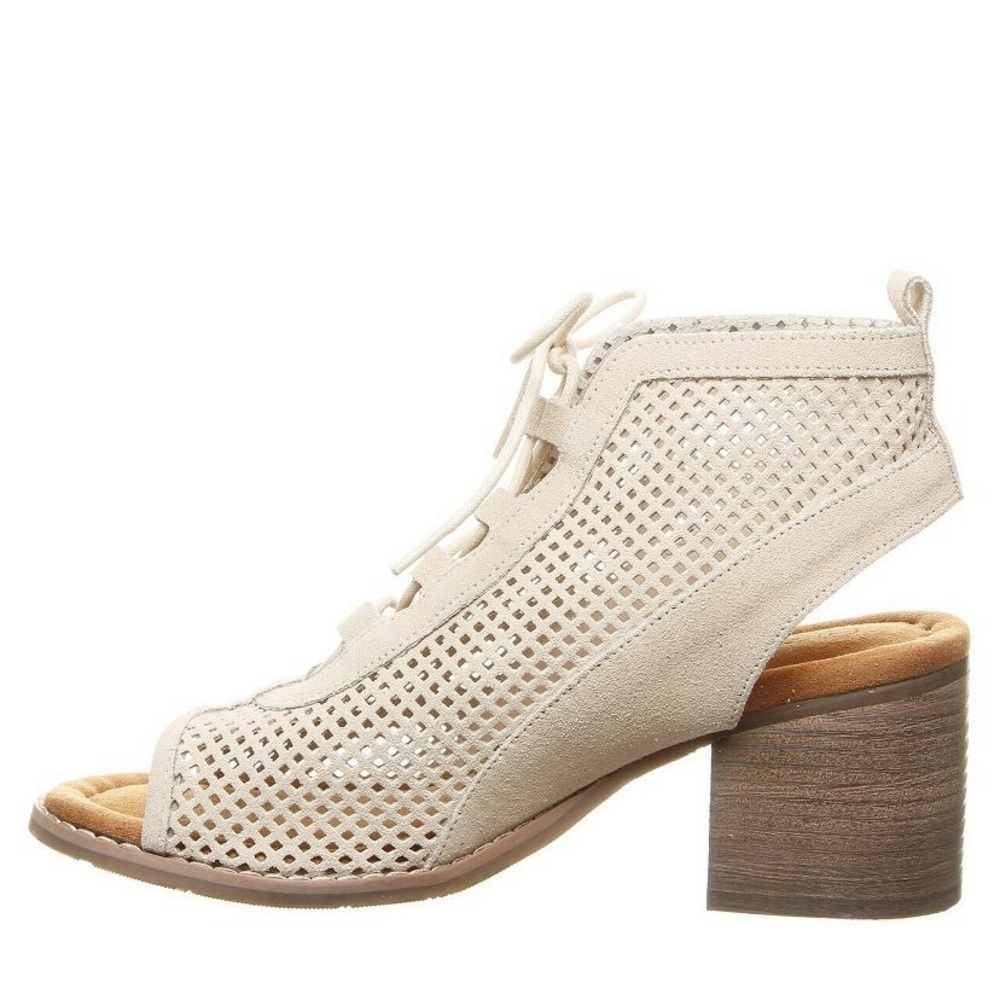 Women’s Bearpaw Vienna Ivory Sandals - Picture 2 of 7